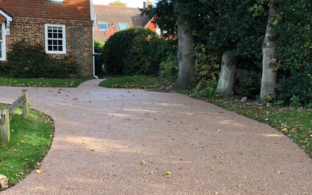 What are the best weather conditions to install a resin driveway in Wigan?